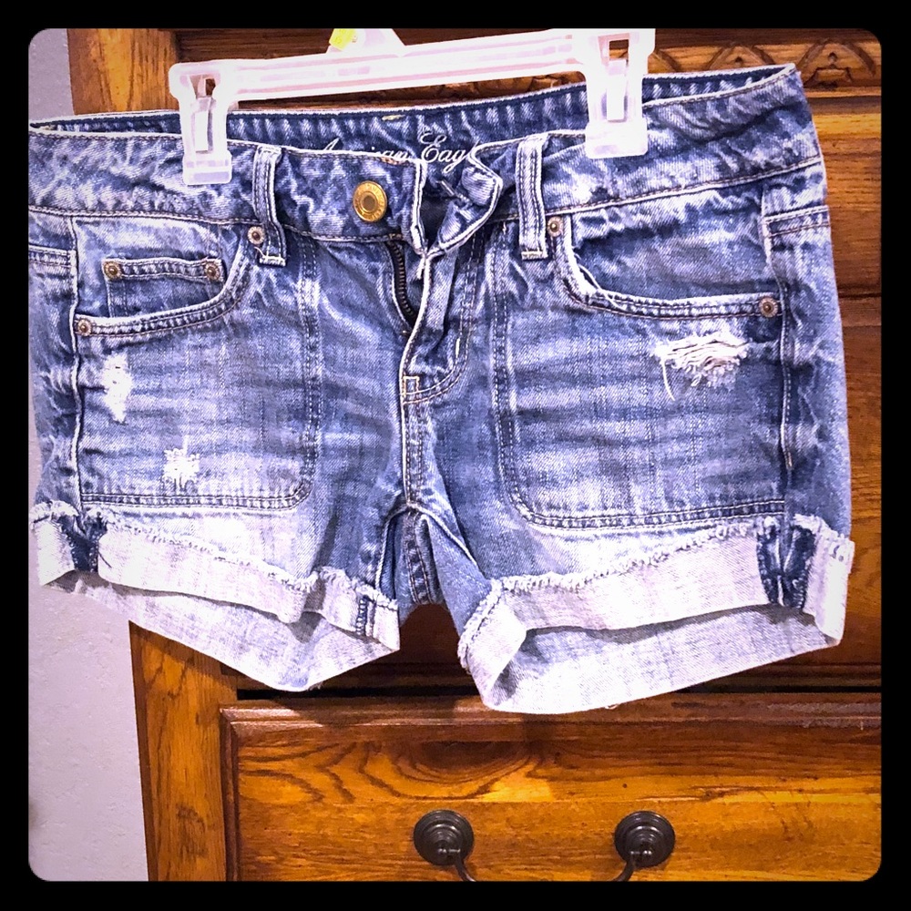 American Eagle jean shorts